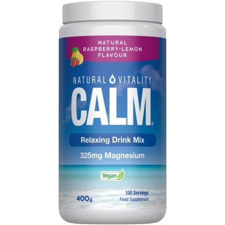 Natural Vitality NATURAL VITALITY Calm Relaxing Drink Mix, smak malinowo-cytrynowy (400 g)