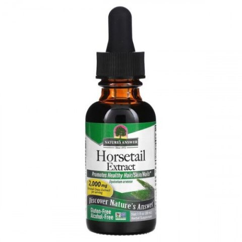 Nature's Answer NATURE'S ANSWER Horsetail Extract - ekstrakt ze skrzypu polnego (30 ml)