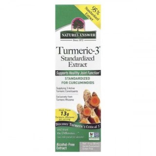 Nature's Answer NATURE'S ANSWER Turmeric-3, ekstrakt z kurkumy (30 ml)