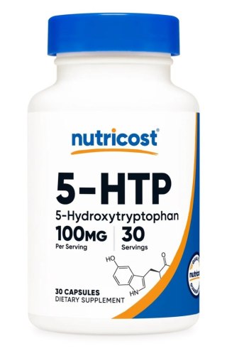 Nutricost NUTRICOST 5-HTP 100 mg - 5-hydroksytryptofan (30 kaps.)