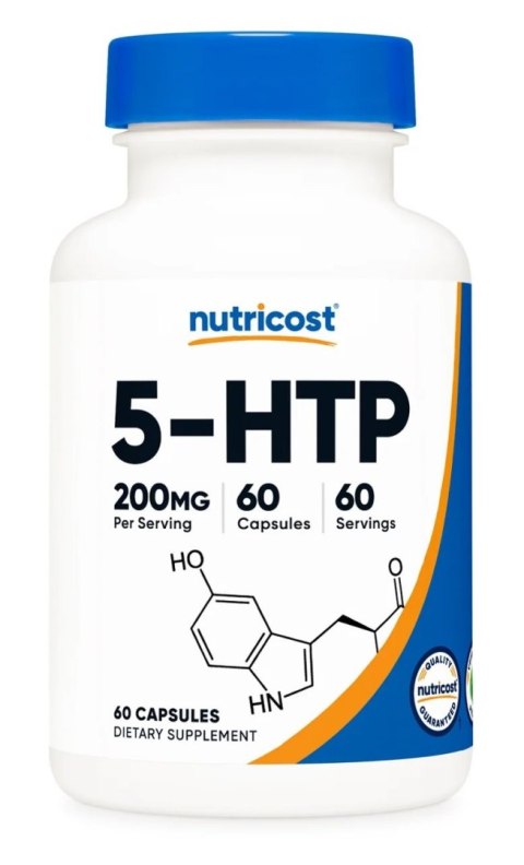 Nutricost NUTRICOST 5-HTP 200 mg - 5-hydroksytryptofan (60 kaps.)