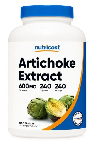 Nutricost NUTRICOST Artichoke Extract - Ekstrakt z karczocha (240 kaps.)