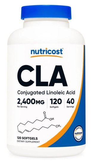 Nutricost NUTRICOST CLA - Sprzężony kwas linolowy (120 kaps.)