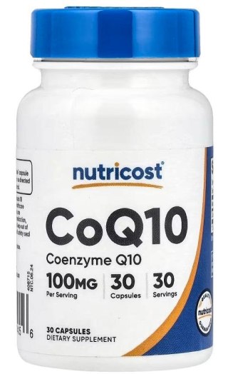 Nutricost NUTRICOST CoQ10 100 mg - Koenzym Q10 (30 kaps.)
