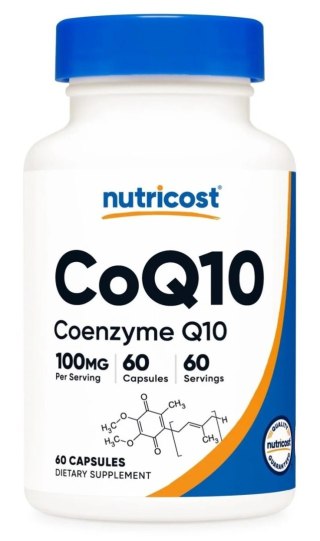 Nutricost NUTRICOST CoQ10 100 mg - Koenzym Q10 (60 kaps.)
