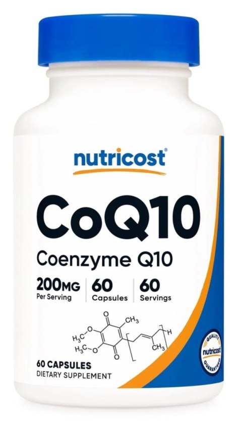 Nutricost NUTRICOST CoQ10 200 mg - Koenzym Q10 (60 kaps.)