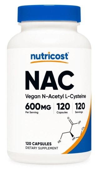 Nutricost NUTRICOST NAC N-Acetyl L-Cysteine (120 kaps.)