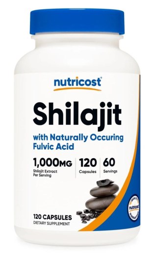 Nutricost NUTRICOST Shilajit 500 mg - Mumio (120 kaps.)