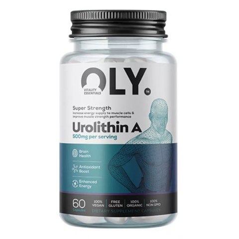 OLY OLY Urolithin A - Urolityna A 500 mg (60 kaps.)