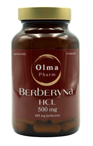 Olma Pharm OLMA PHARM Berberyna HCL 500 mg (60 kaps.)