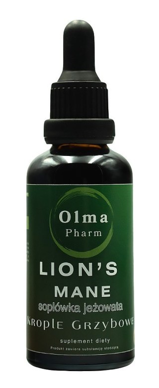 Olma Pharm OLMA PHARM LION'S MANE Krople Grzybowe DER 5:1 (50 ml)