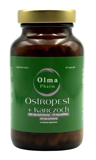 Olma Pharm OLMA PHARM Ostropest + Karczoch (90 kaps.)