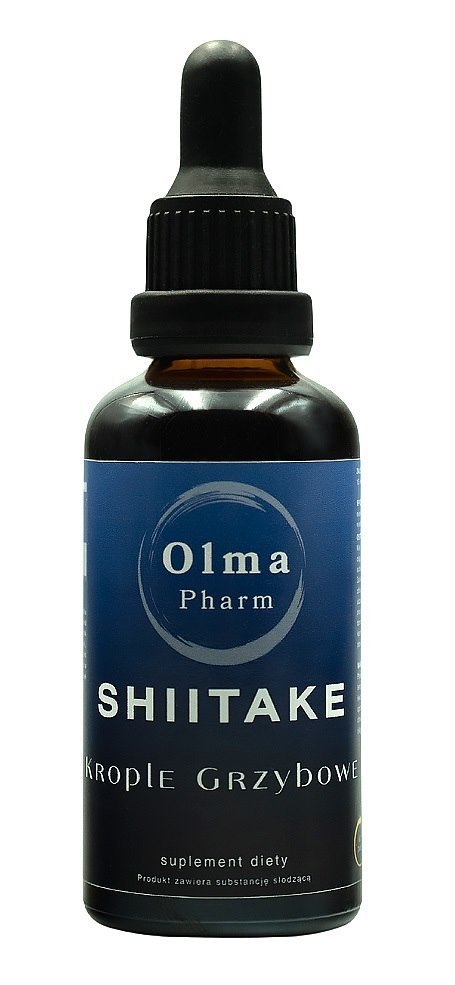 Olma Pharm OLMA PHARM SHIITAKE Krople Grzybowe DER 5:1 (50 ml)