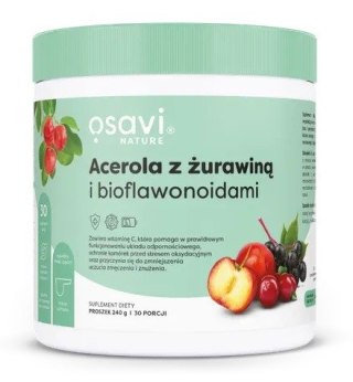 Osavi OSAVI Acerola z Żurawiną i Bioflawonoidami (240 g)