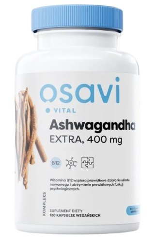 Osavi OSAVI Ashwagandha Ekstra 400 mg (120 kaps.)