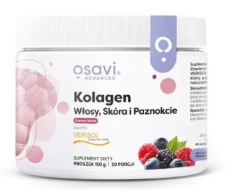 Osavi OSAVI Kolagen włosy, skóra i paznokcie, owoce leśne (150 g)