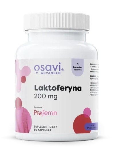 Osavi OSAVI Laktoferyna 200 mg (30 kaps.)
