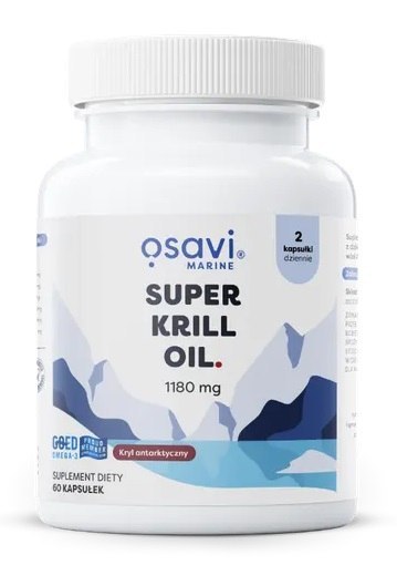 Osavi OSAVI Super Krill Oil (Marine) 1180 mg (60 kaps.)