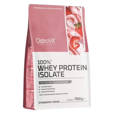 OstroVit OSTROVIT 100% Whey Protein smak kremowej truskawki (700 g)