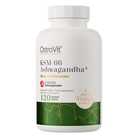 OstroVit OSTROVIT KSM-66 Ashwagandha VEGE (120 tabl.)
