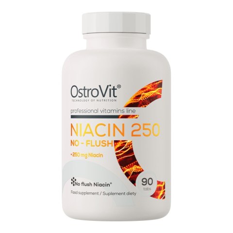 OstroVit OSTROVIT Niacyna 250 NO-FLUSH (90 tabl.)