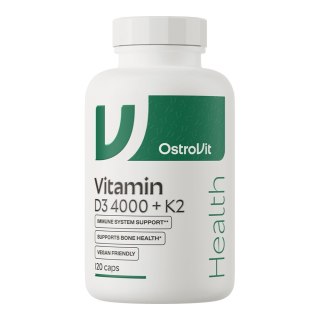 OstroVit OSTROVIT Witamina D3 4000 IU + K2 VEGE (120 kaps.)