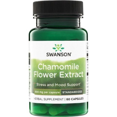 Swanson SWANSON Chamomile Flower Extract (60 kaps.)
