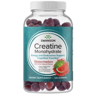 Swanson SWANSON Creatine Monohydrate Watermelon (120 żelek)