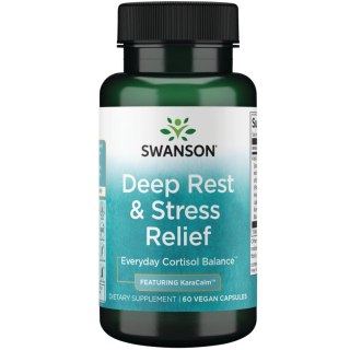 Swanson SWANSON Deep Rest and Stress Relief (60 kaps.)