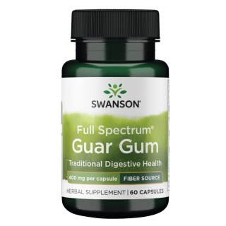 Swanson SWANSON Full Spectrum Guar Gum (60 kaps.)