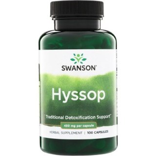 Swanson SWANSON Hyssop (100 kaps.)