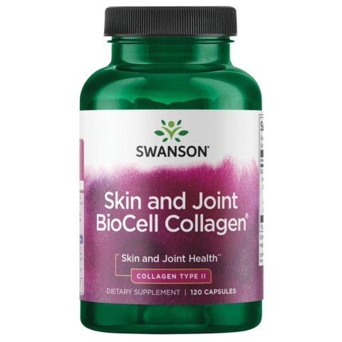 Swanson SWANSON Skin and Joint BioCell Collagen (120 kaps.)