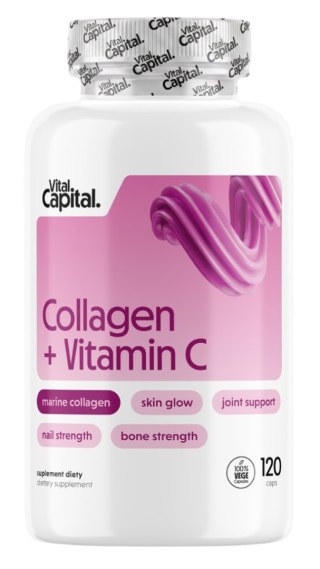VitalCapital VITALCAPITAL Collagen + Vitamin C (120 kaps.)