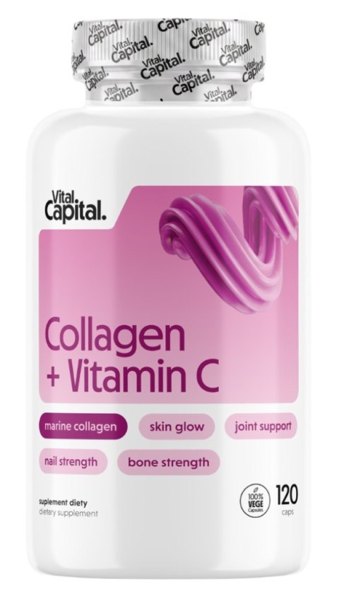 VitalCapital VITALCAPITAL Collagen + Vitamin C (120 kaps.)