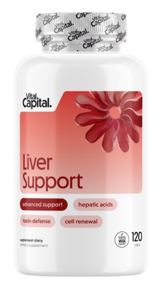 VitalCapital VITALCAPITAL Liver Support (120 kaps.)