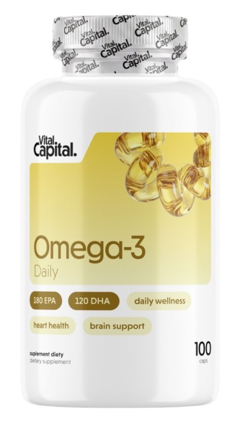 VitalCapital VITALCAPITAL Omega-3 Daily (100 kaps.)