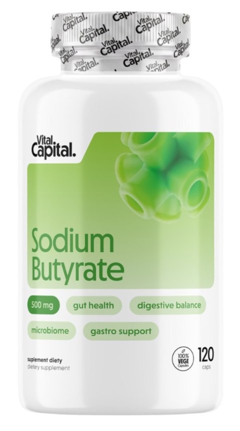 VitalCapital VITALCAPITAL Sodium Butyrate (120 kaps.)