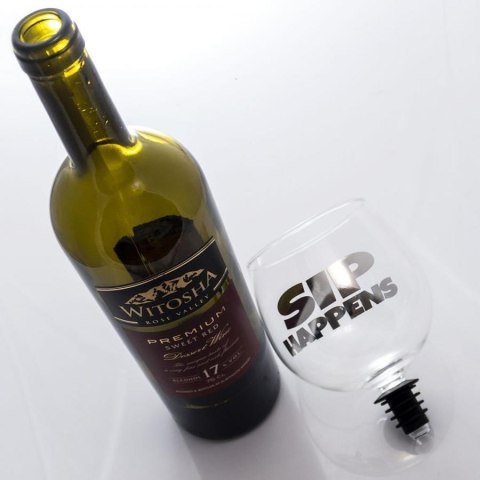 Wkręcany Kieliszek - Sip Happens