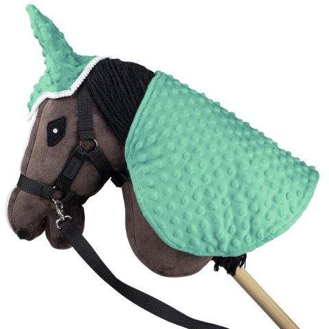Derka i nauszniki Skippi dla Hobby Horse - mięta - prezent na dzień dziecka
