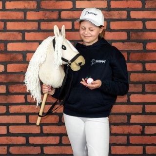 Hobby Horse Skippi A3 - Almond - Ecru - Jasny beż - kantar i wodze
