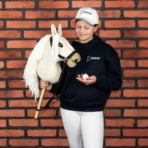 Hobby Horse Skippi A3 - Almond - Ecru - Jasny beż - kantar i wodze
