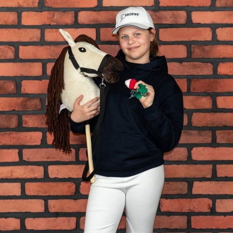 Hobby Horse Skippi A3 - Biszkopt - Jasny beż i brąz - kantar i wodze