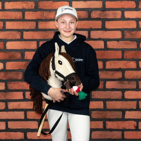 Hobby Horse Skippi A3 - Biszkopt - Jasny beż i brąz - kantar i wodze