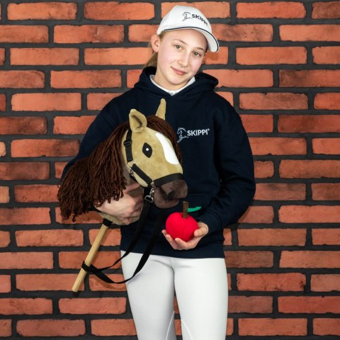 Hobby Horse Skippi A3 - Karmel - Beżowy - kantar i wodze w zestawie