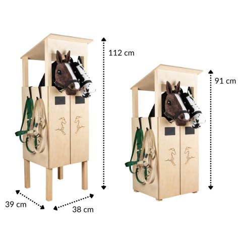 Stajnia dla Hobby Horse - prezent dla dziewczynki - na dzień dziecka Skippi