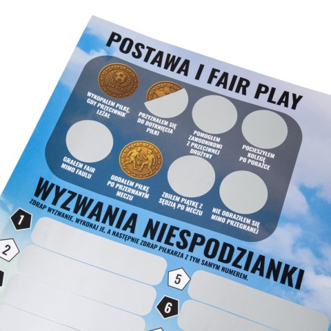 Zdrapka Piłkarza Sprintigo - prezent dla dziecka, prezent na dzień dziecka