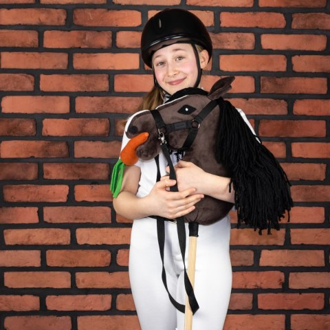 Zestaw Skippi - Hobby Horse Gniady - Derka i nauszniki - mięta i niebieski